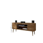 Manhattan Comfort Bradley 63 In. Storage Media Cabinet Console