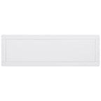 Retro Design Console Table with Two Open Shelves