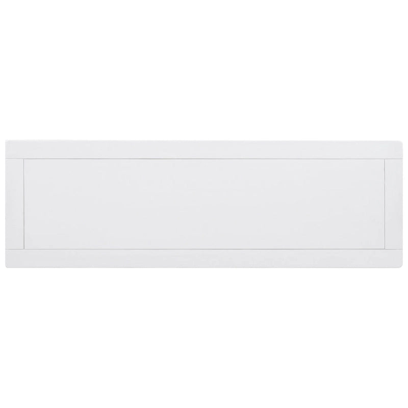 Retro Design Console Table with Two Open Shelves