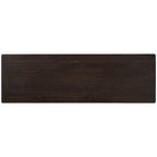 Retro Design Console Table with Two Open Shelves